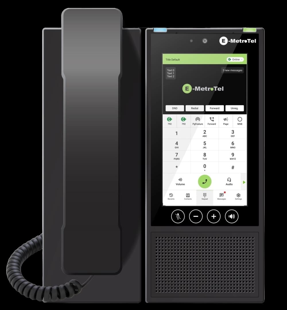 E-MetroTel Infinity 7005H business desk phone